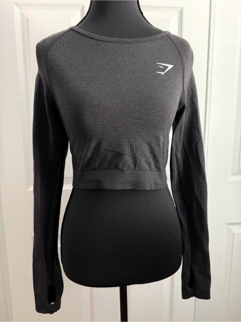 gymshark long sleeve crop top